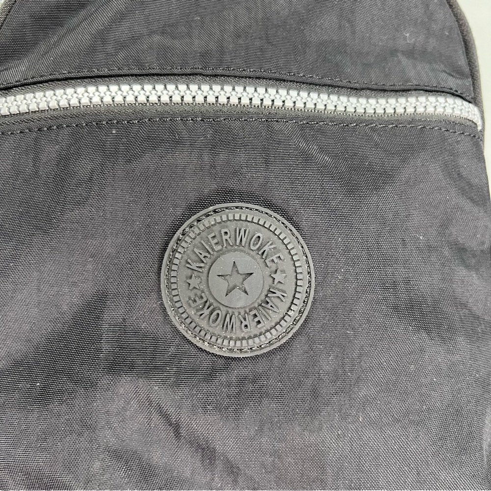 Kipling Black Small Backpack Purse Bag - Picture 3 of 9